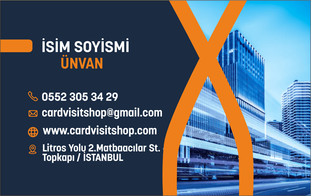 Gayrimenkul Kartvizit 1006 - Görsel 3