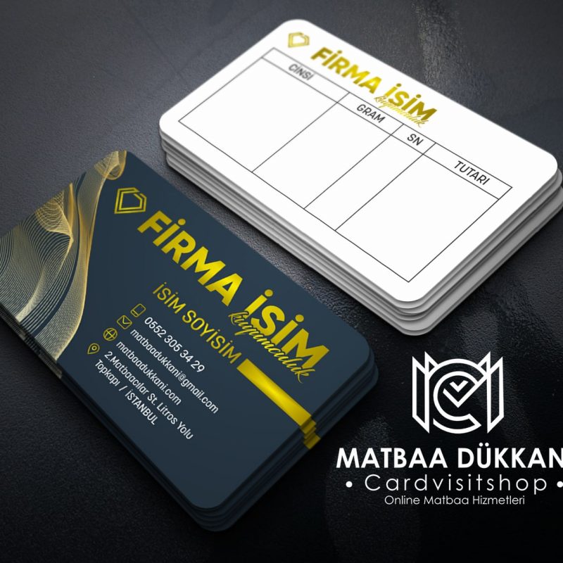 Kartvizit – Kuyumcu Kartvizit 1001 | Matbaadukkani