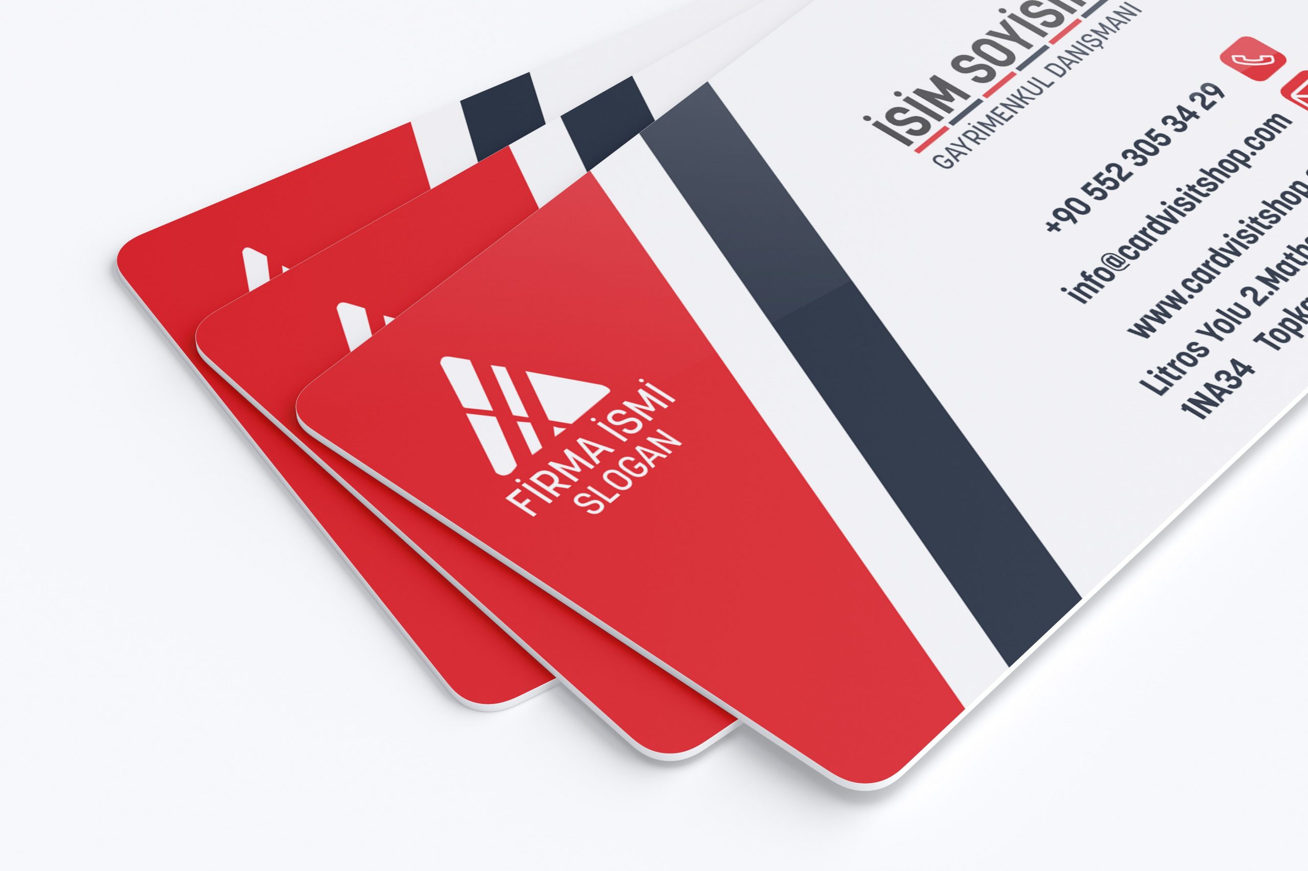 Gayrimenkul Kartvizit 1001 - Görsel 2