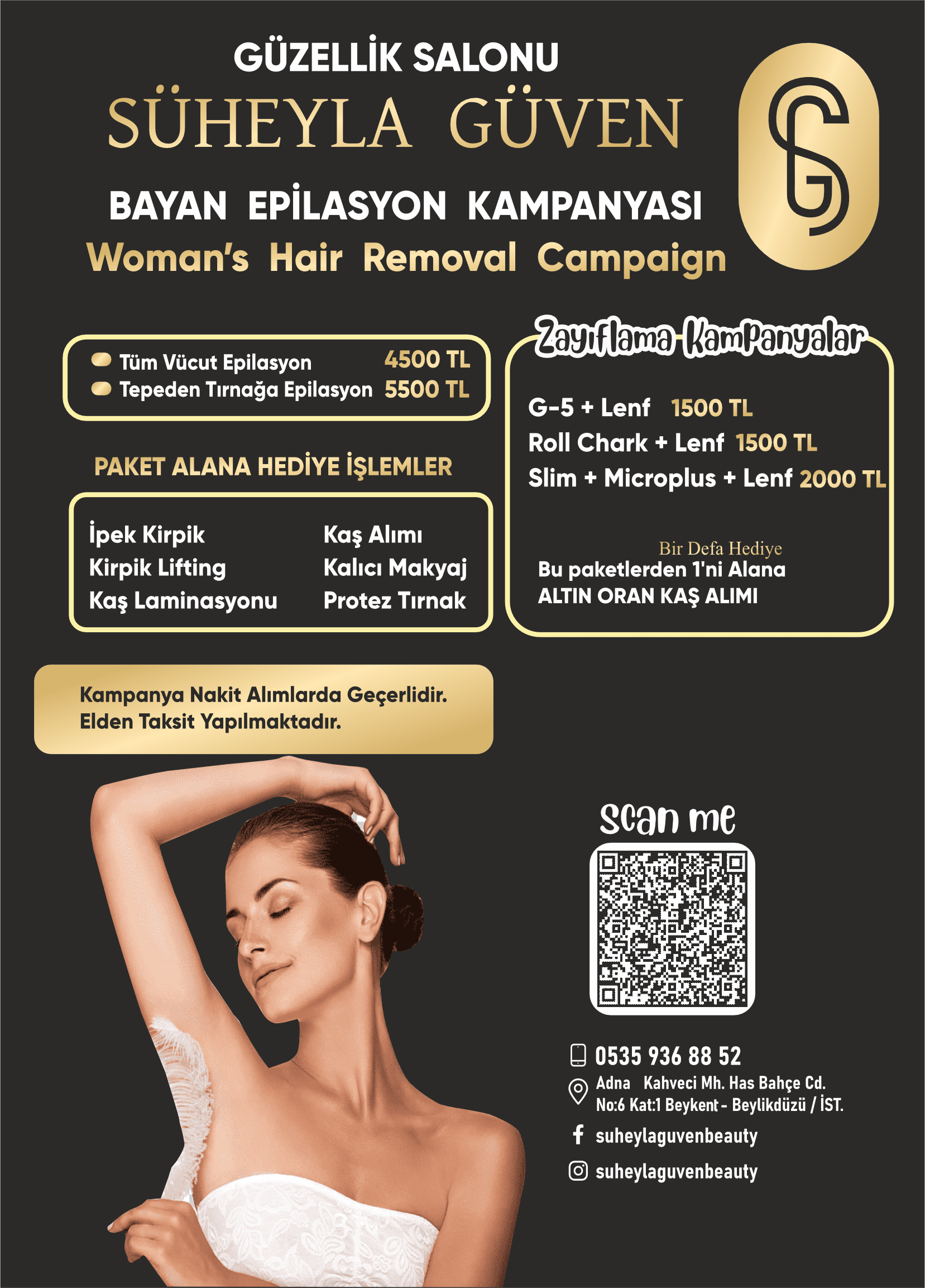 Güzellik Salonu Broşür - Görsel 2