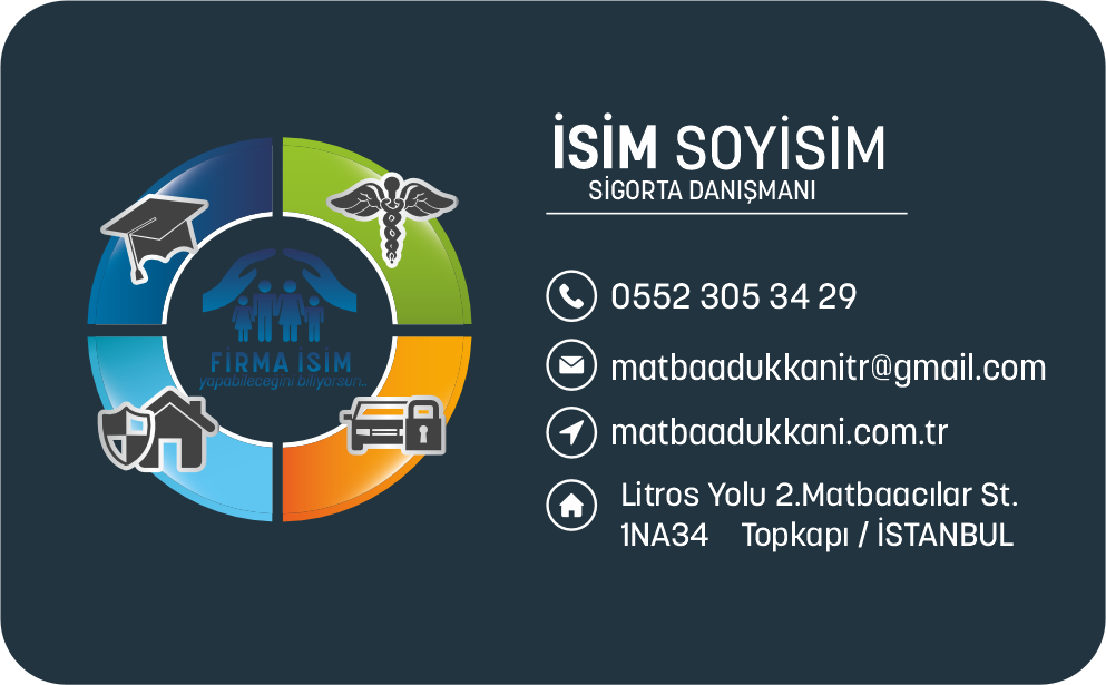 Sigorta Kartvizit 1003 - Görsel 2