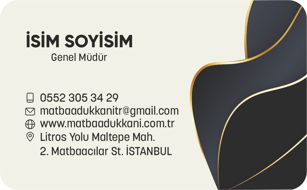 Gelinlikçi Kartvizit 1003 - Görsel 2