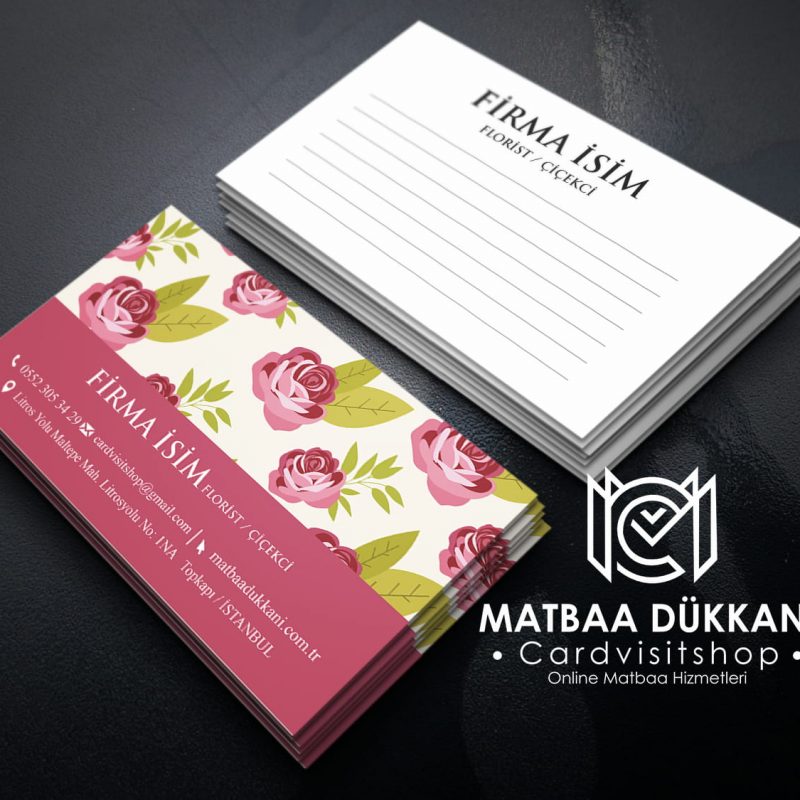 Çiçekçi Kartvizit 1005