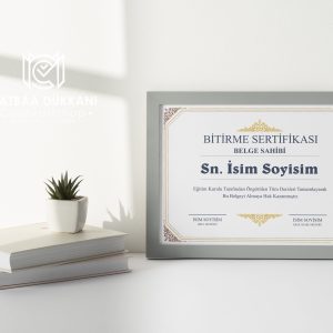 Katılımcı Sertifikası Baskısı 0003