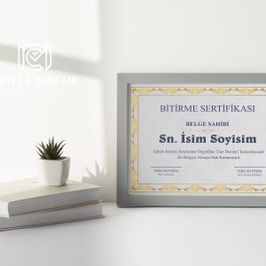 Katılımcı Sertifikası 0004