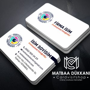 Fotoğrafçı Kartvizit 1001